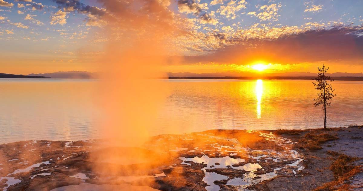 Sunsets and sunrises