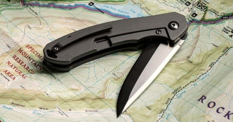 Edc carved wood resin hiking knife