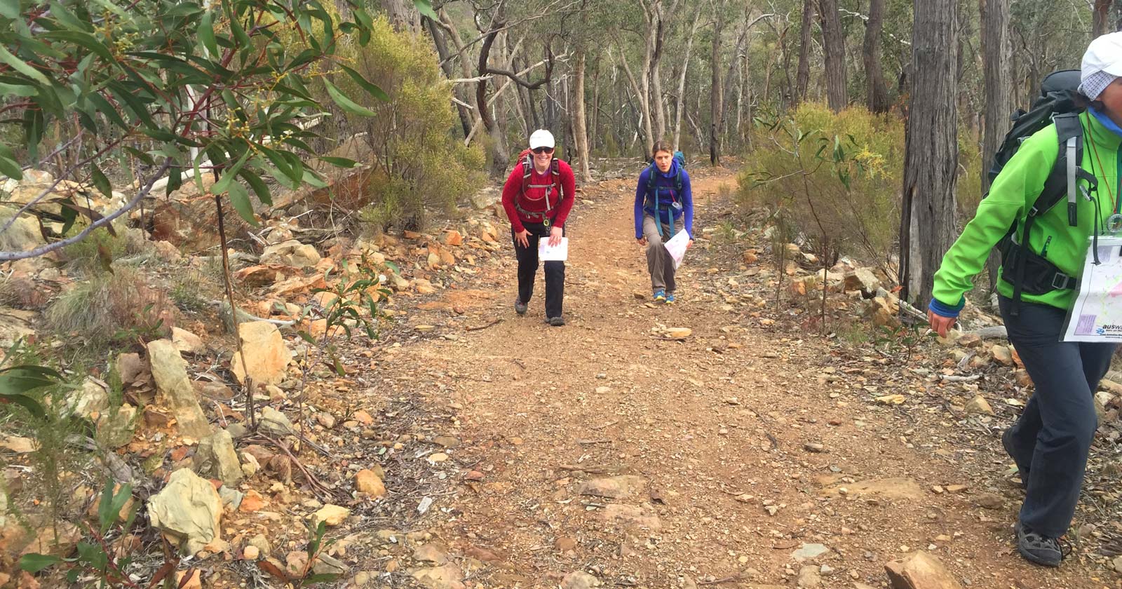 Improve trail navigation with rogaining Rogaining team