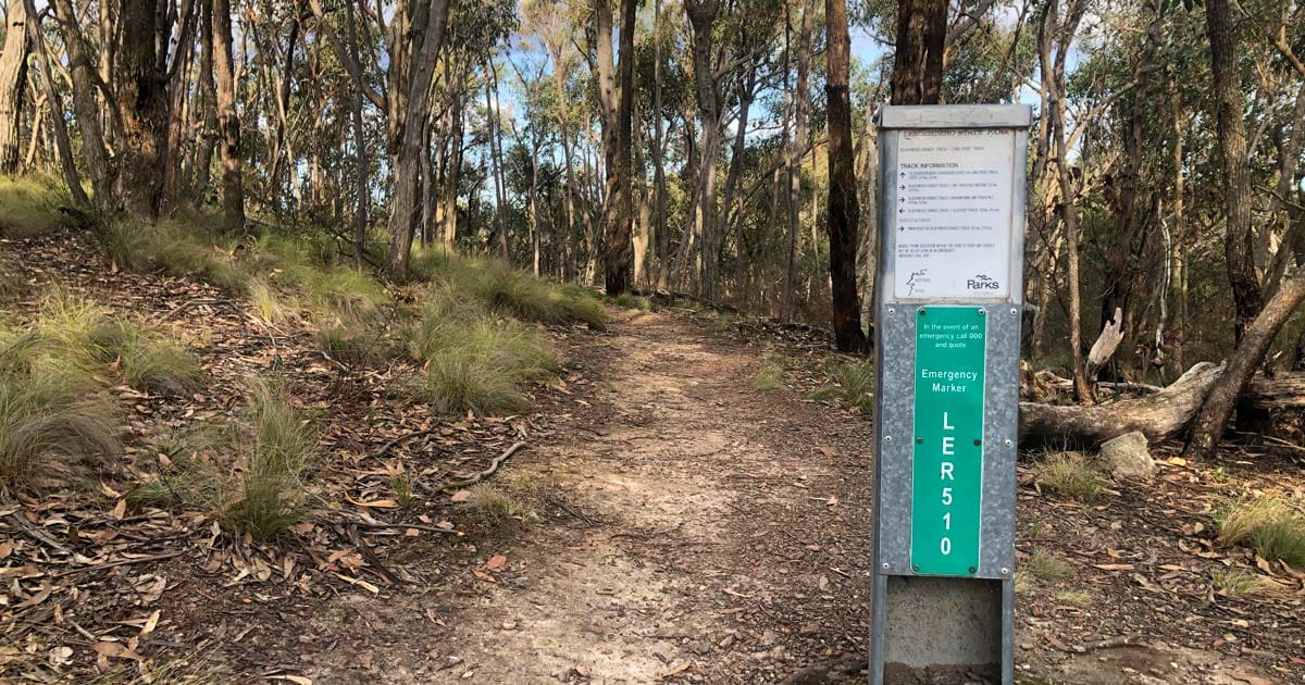 Understanding trail signs and markers Emergency markers