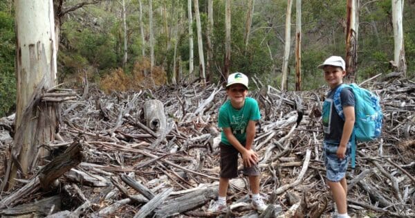 East walk - mine camp