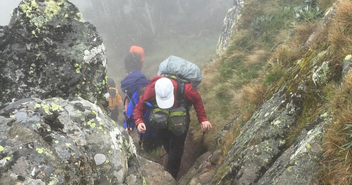 Viking circuit rock scrambling