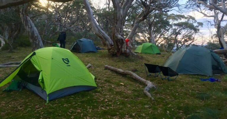 Choosing a campsite