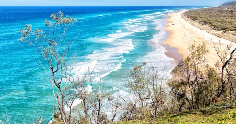 K'gari great walk, queensland