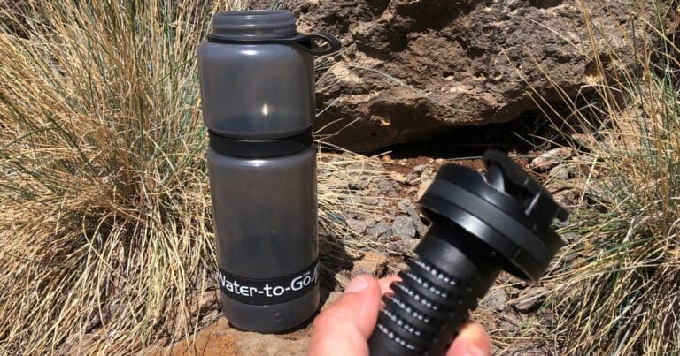 Water-to-go active water filtration system
