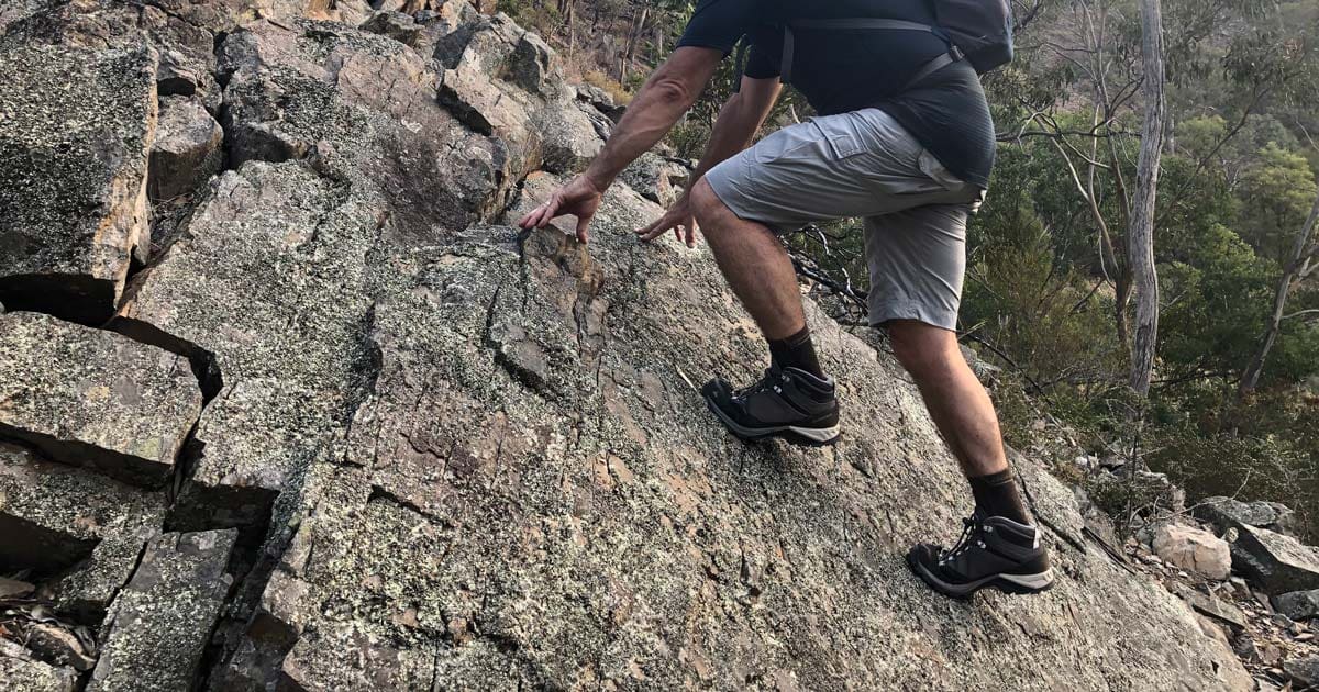 Wear them on steep terrain