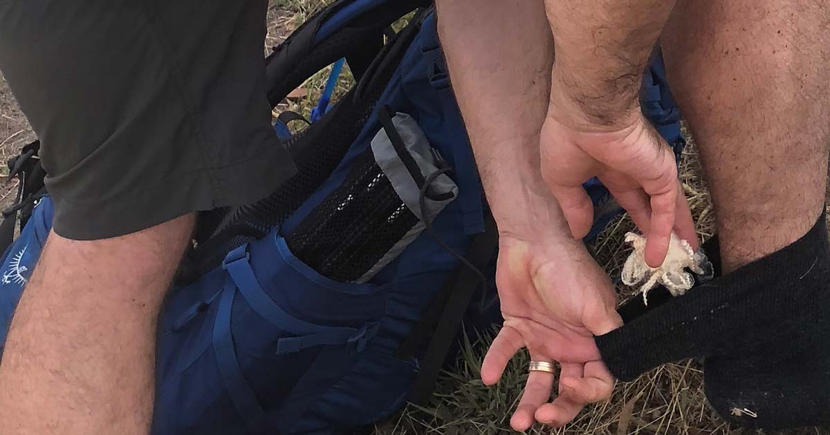 Lambswool for hiking