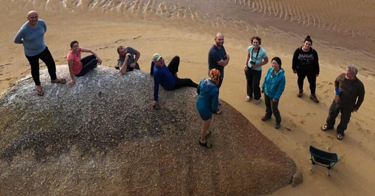 Attending hikes with trail hiking australia