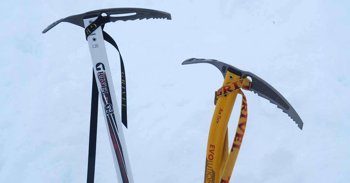 Types of ice axes