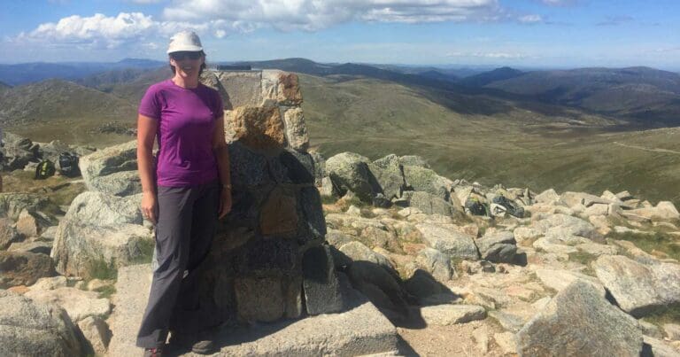 Thredbo to mount kosciuszko hike