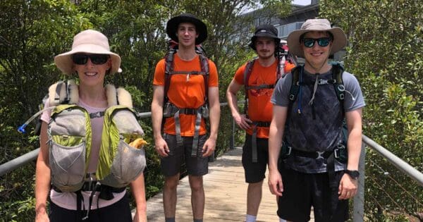 Getting a group of hikers together