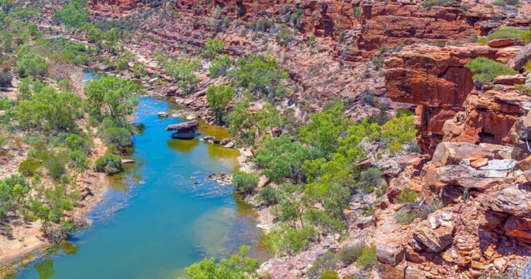 Murchison river gorge walk