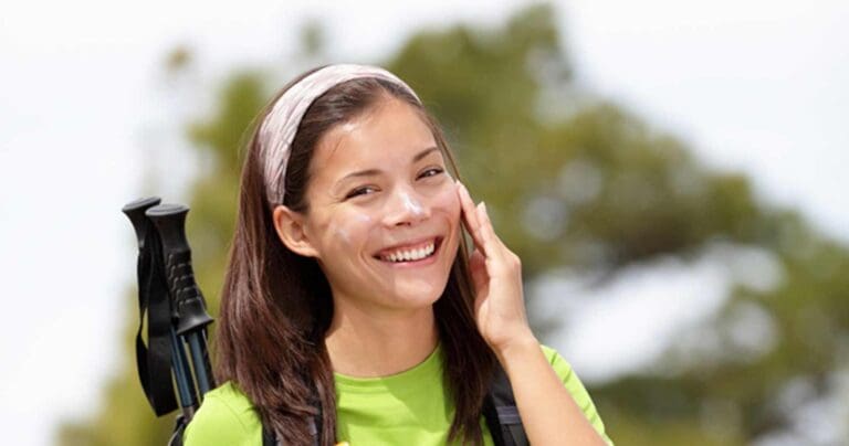 Zinc oxide: the best sunscreen for hiking