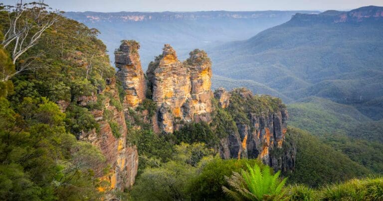 Three sisters walk