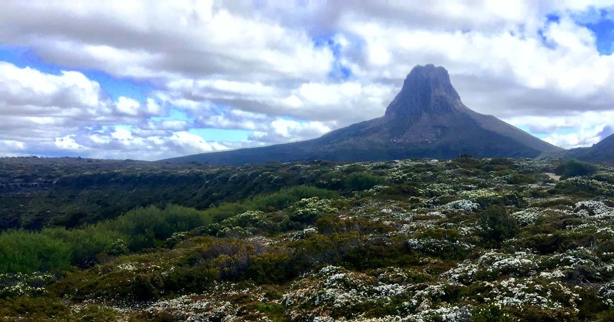 What makes a tasmanian mountain