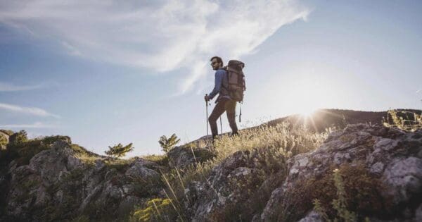 Sun protection for hiking