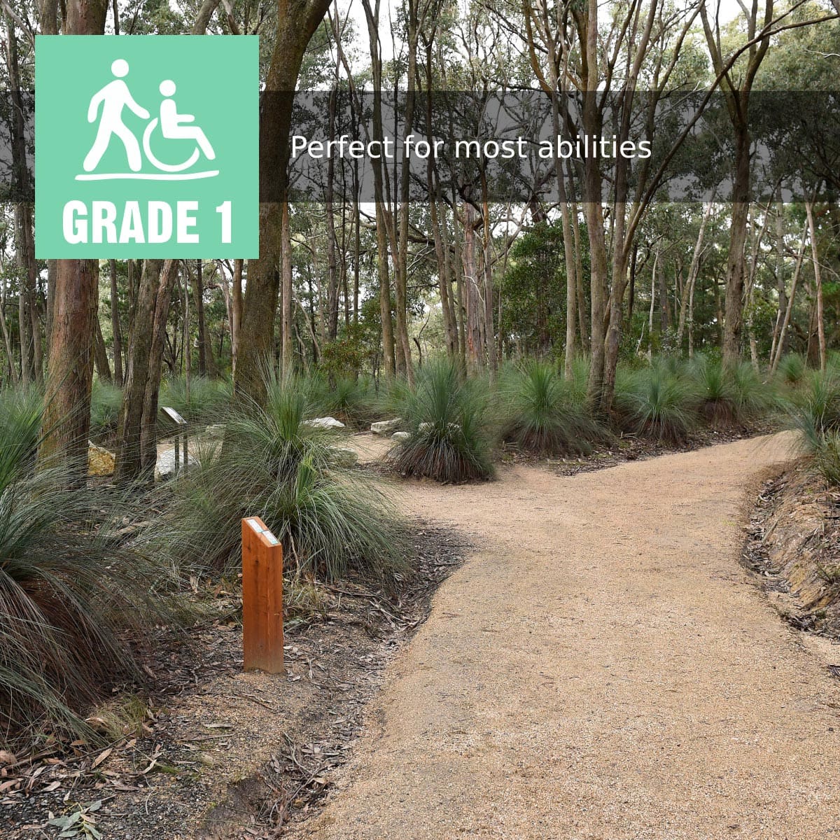 Grade 1 (all-abilities) walking track
