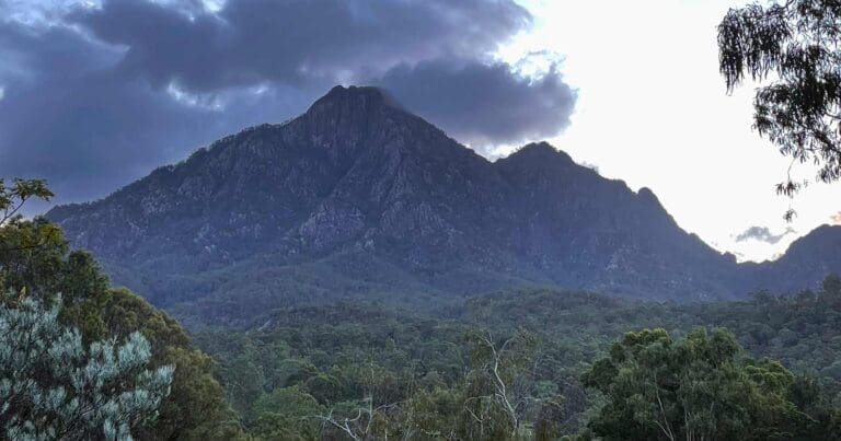 Mount barney summit hike