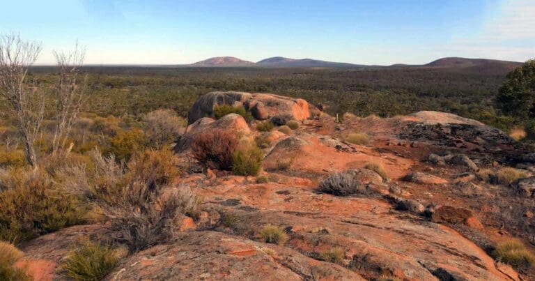 Waganny Hill Walk Trail Gawler Ranges National Park Waganny hill walk trail gawler ranges national park