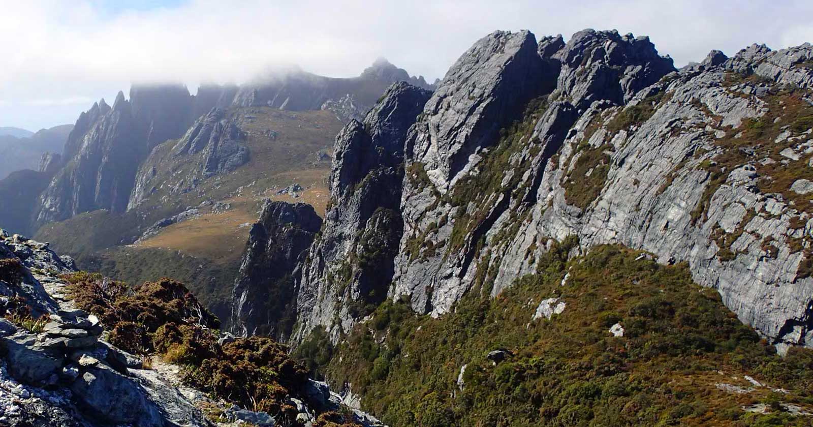Eastern arthur range, tasmania