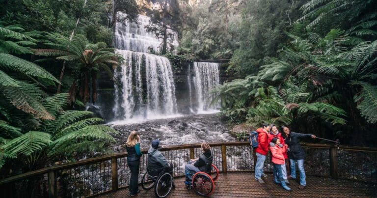Russell Falls Track Russell falls track