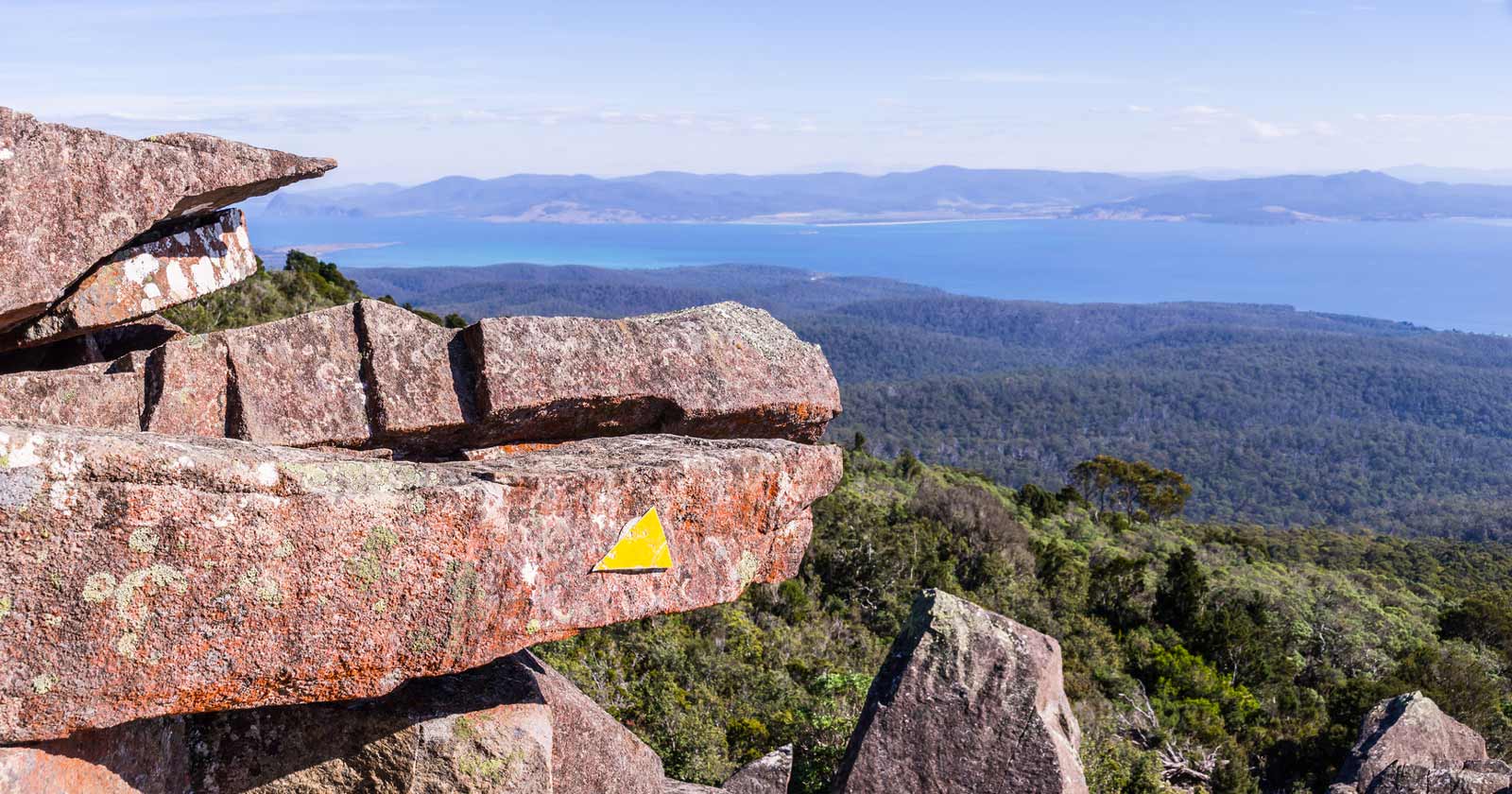 Bishop and clerk peak, maria island