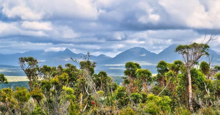 Peaks of the eastern side of stirling range national park
