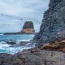 Pulpit rock at cape schanck, australia