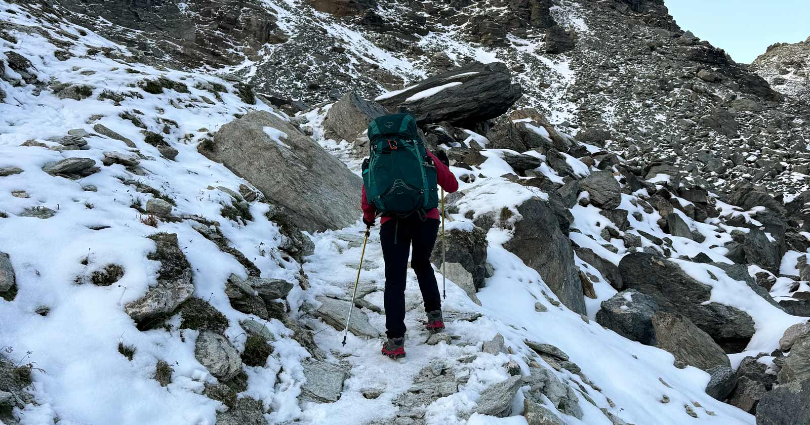 Using microspikes for hiking in Australia Microspokes: a great all-around traction device.