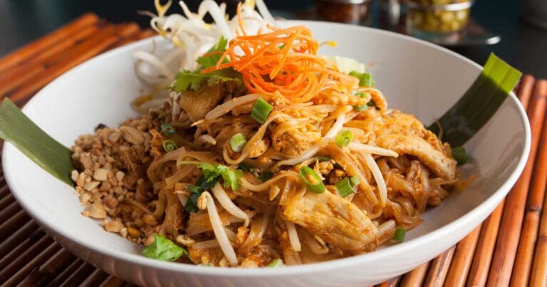 Dehydrated pad thai