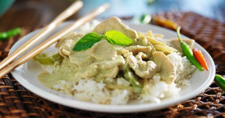 Dehydrated thai green curry recipe