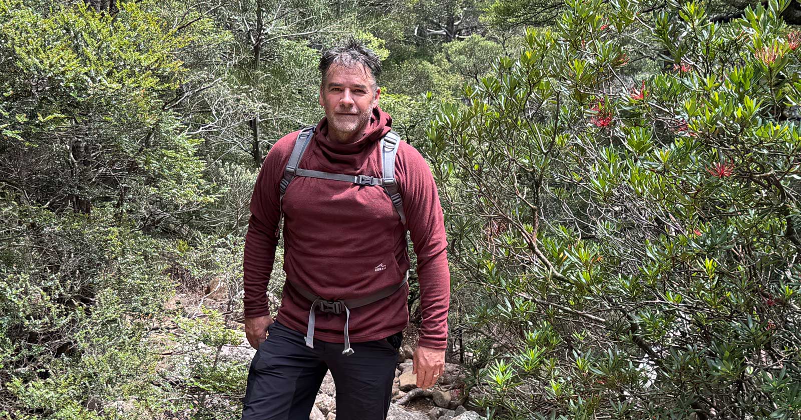 Discover the zorali air-grid fleece