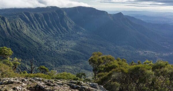 Bare rock track and morgans walk