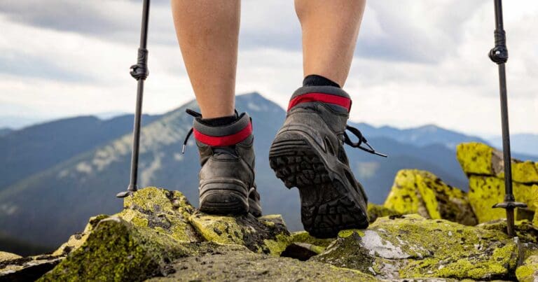 Stinky hiking boot