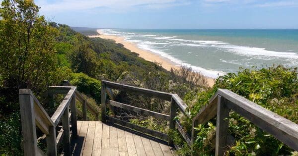 Lake Tyers Cliff Top Walk Lake tyers cliff top walk
