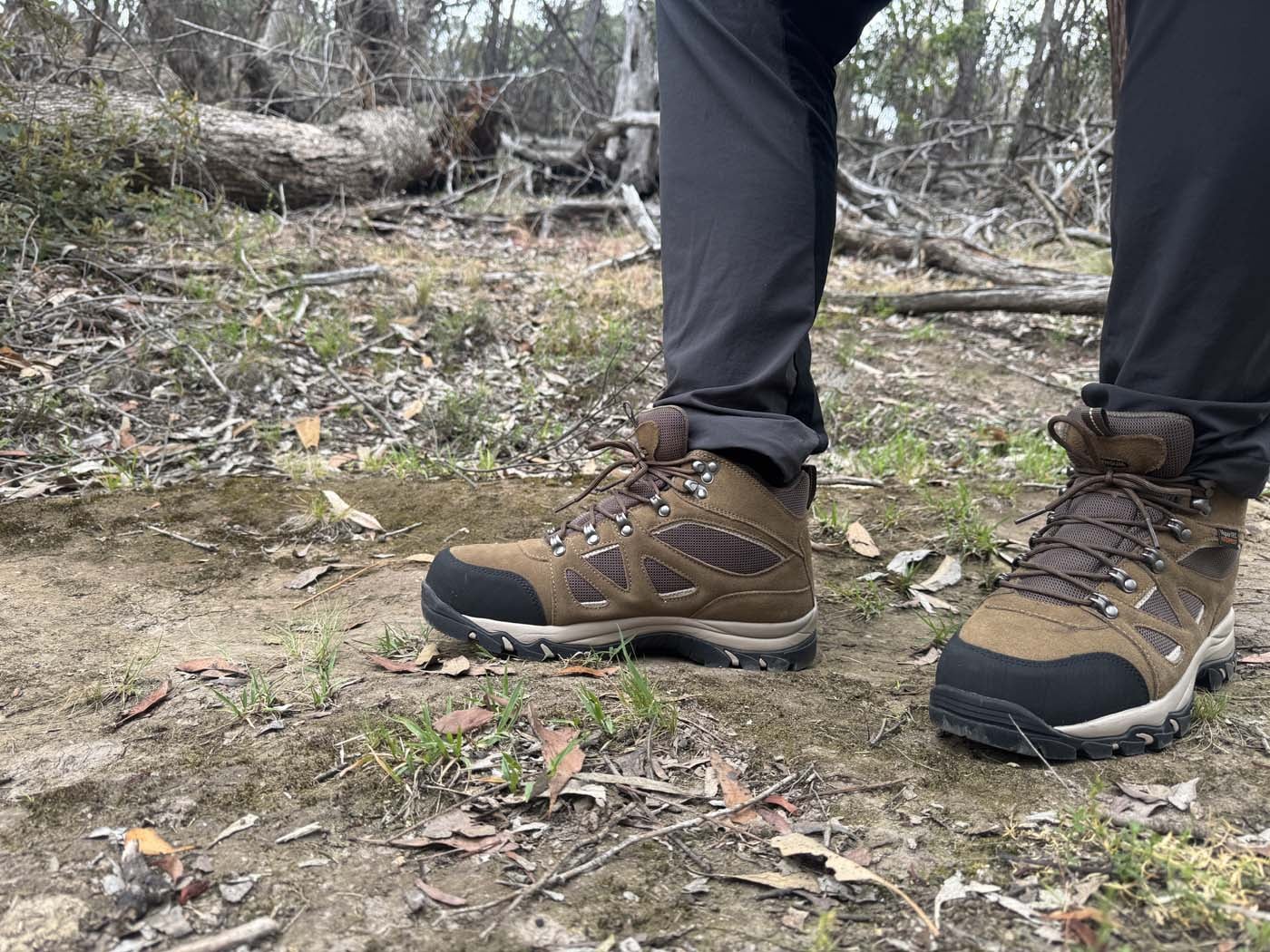 The cooper mk4 hiking boot in action