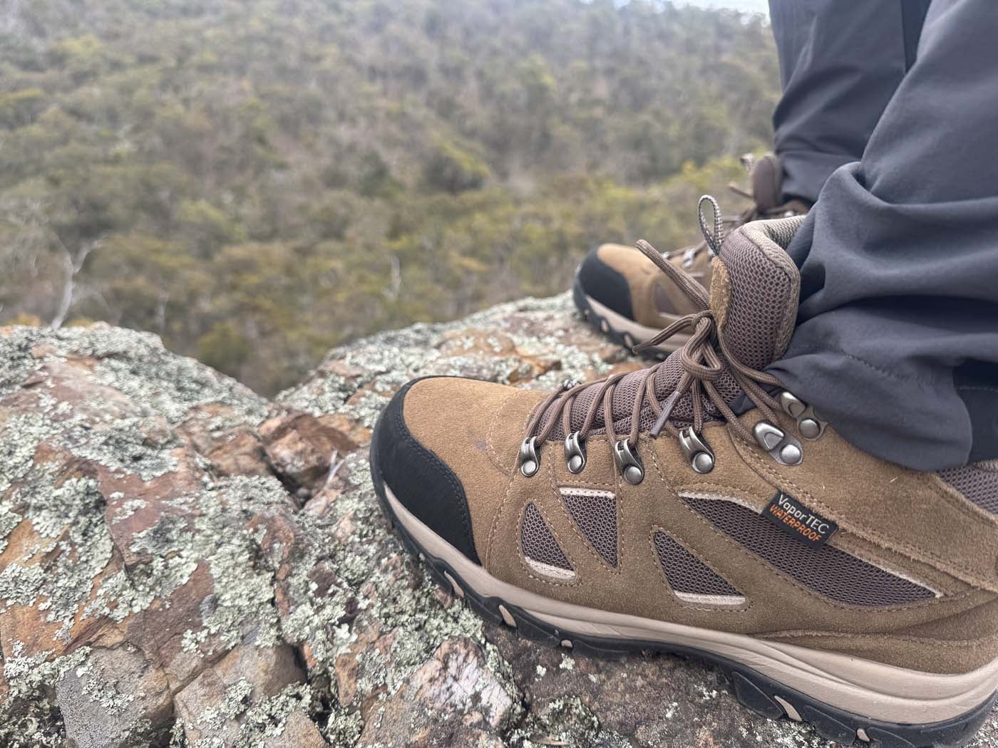 Reliable footing in exposed terrain.