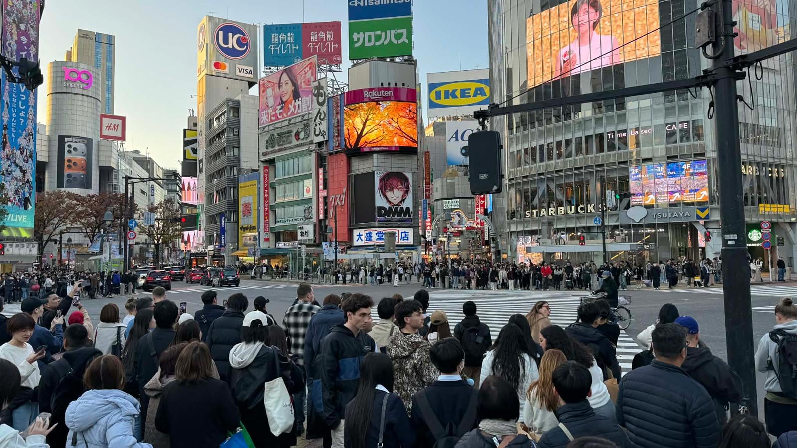 Staying connected in the heart of tokyo
