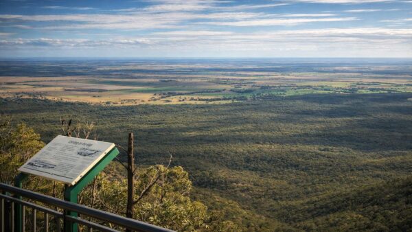 Caloma Trig Lookout Caloma trig lookout