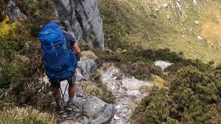 How the hiking foot system works