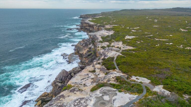 Cape Baily Walking Track, Kamay Botany Bay National Park Cape baily walking track, kamay botany bay national park