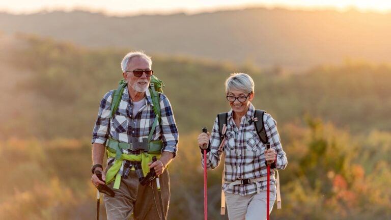 Hiking gear after 60: what can improve comfort, stability and safety